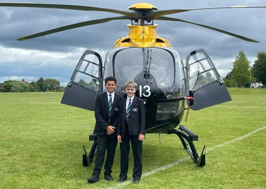 Alfie Griffiths and Ollie Hamer