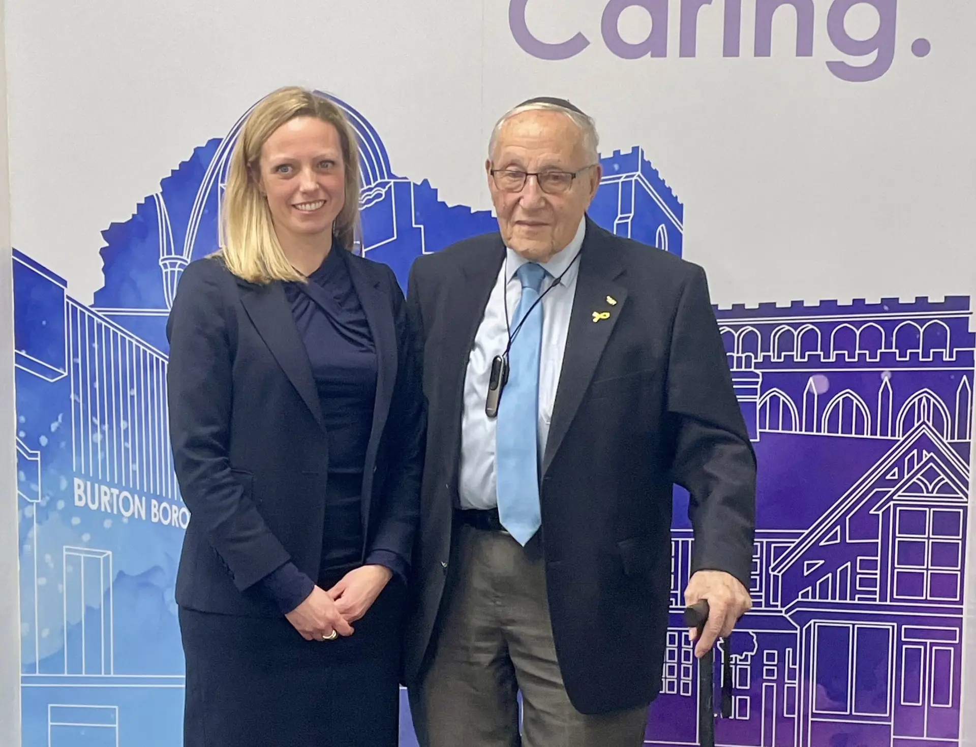 Caroline Bedford with Manfred Goldberg Copy