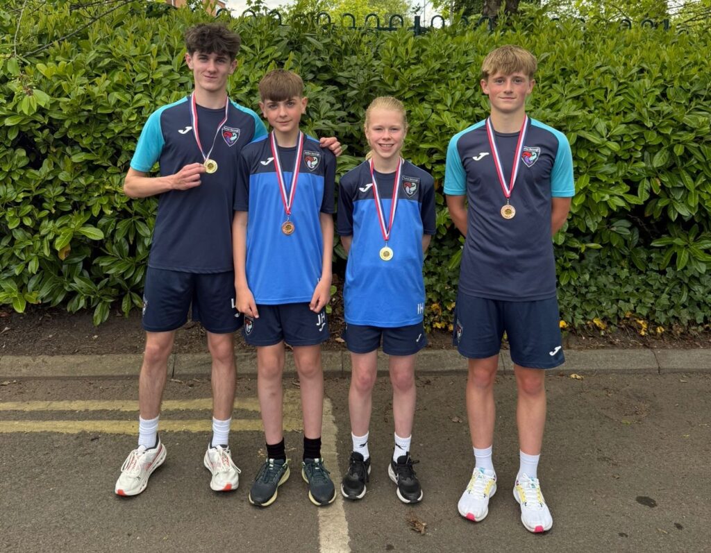Burton Borough's medal winning students
