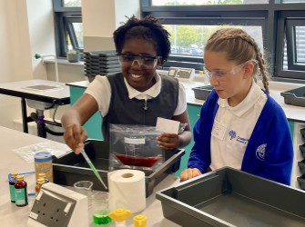 thumbnail 2 Hannah Moyo and Eva Bates from Crudgington primary school