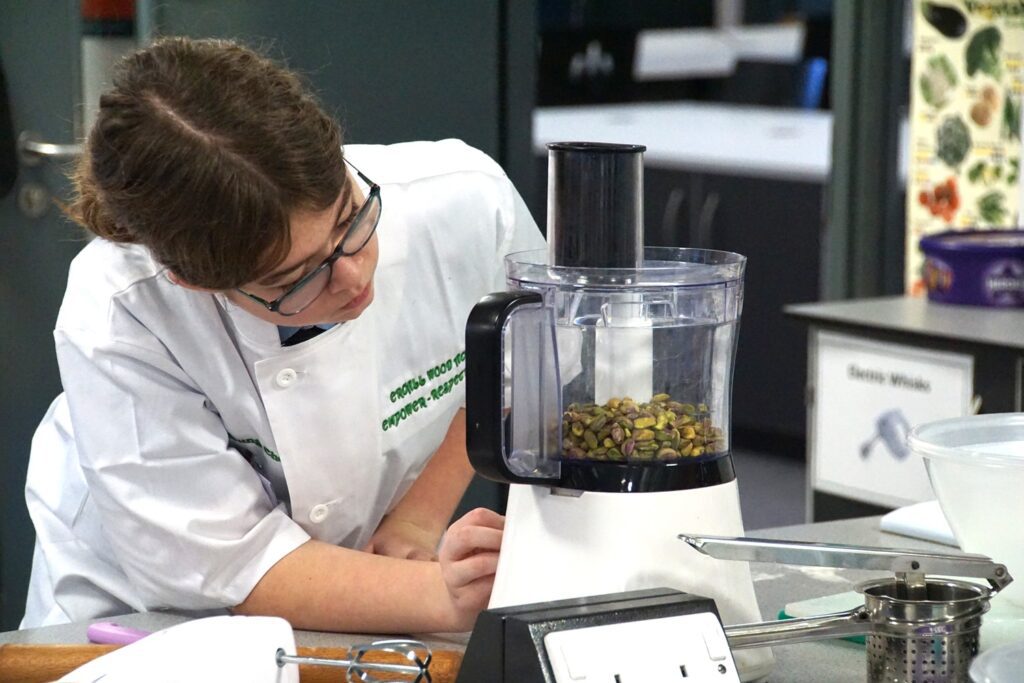 A picture of coocentration runner up Erin Eadie in action