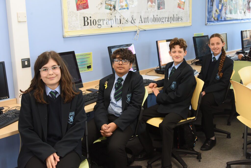 Behaviour across the school is positive, the report says